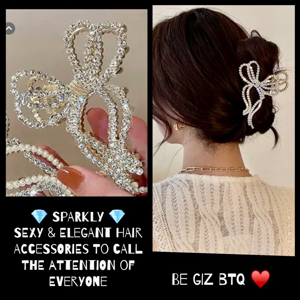 Super Elegant Embellished Hairpin to Enhance your Casual or Night Our Hair look - Picture 8 of 12